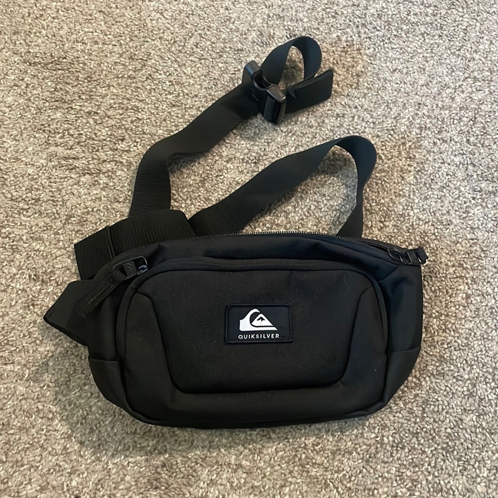Quicksilver Black Belt Bag